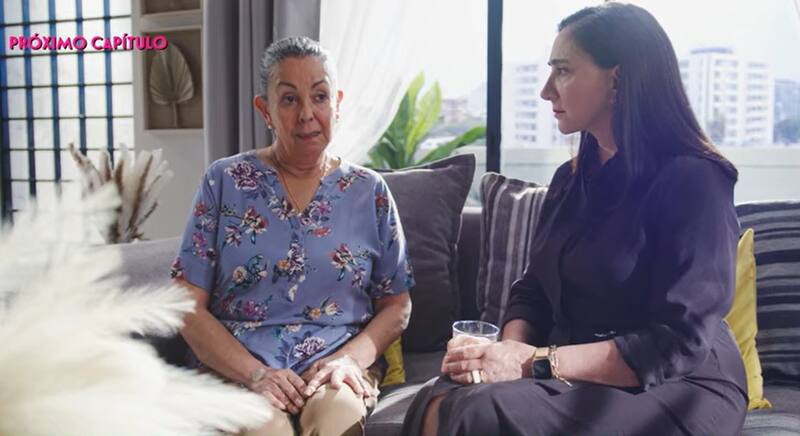 Lidia le pidió perdón a Patricia. Créditos: Captura Mega