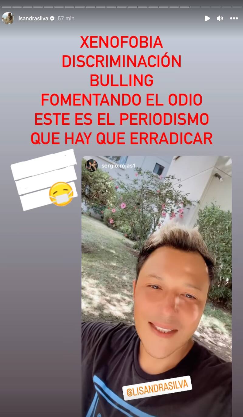 Le respondió a Sergio Rojas.