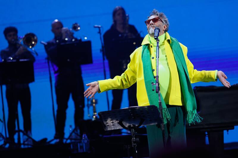 El argentino abrió la cuarta noche del Festival de Viña 2023.