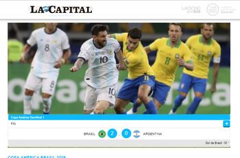 ¿Triunfo moral? Prensa argentina tuvo positiva reacción pese a derrota con Brasil