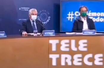 La genial adaptación del informe diario del Minsal con antiguo noticiero