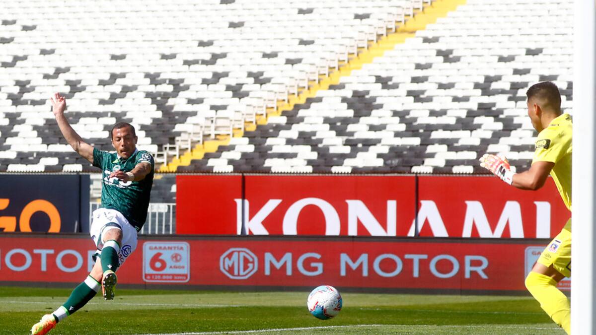 Así fue el gol de Sebastián Ubilla en el empate parcial de Wanderers ante Colo Colo