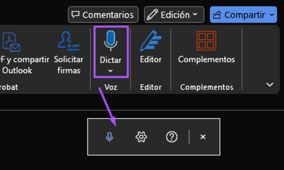 Deberás presionar este botón para activar la función.
