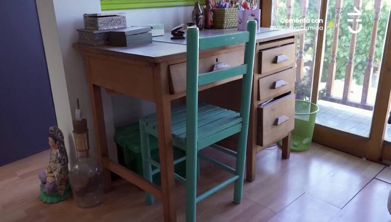 El escritorio de su habitación / CHV