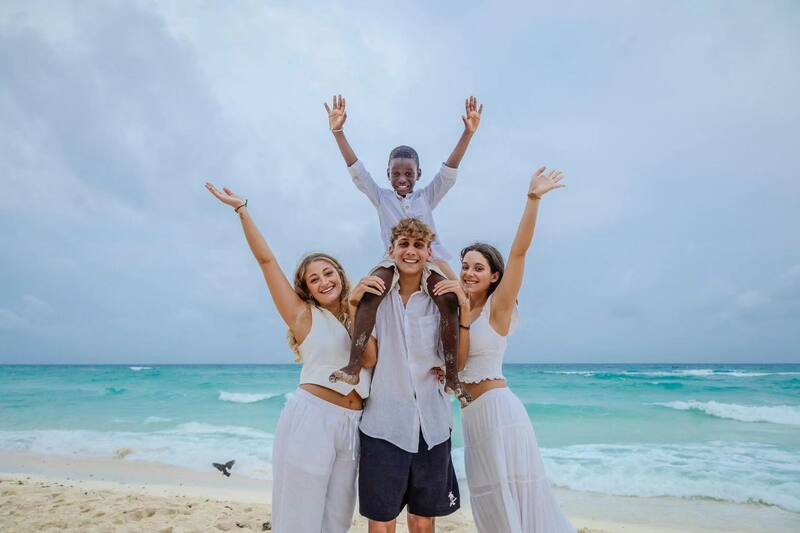 Los hijos de Rafa Arenda y Marcela Vacarezza