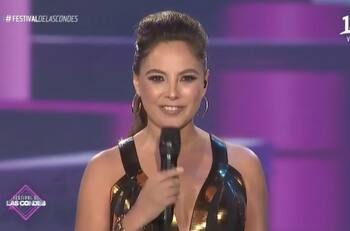 "Nunca pensé que podría haber hecho una cosa así": Ángeles Araya revela su emoción y orgullo tras animar el Festival de Las Condes