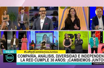 "Somos diferentes a otros canales": La Red realizó cambio radical y presentó nuevo logo en la celebración de su aniversario número 30