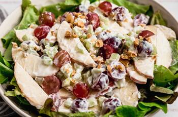 Receta fácil de ensalada Waldorf: Infaltable en la cena navideña