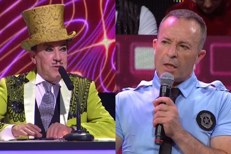 El comediante se emocionó con las palabras del jurado.