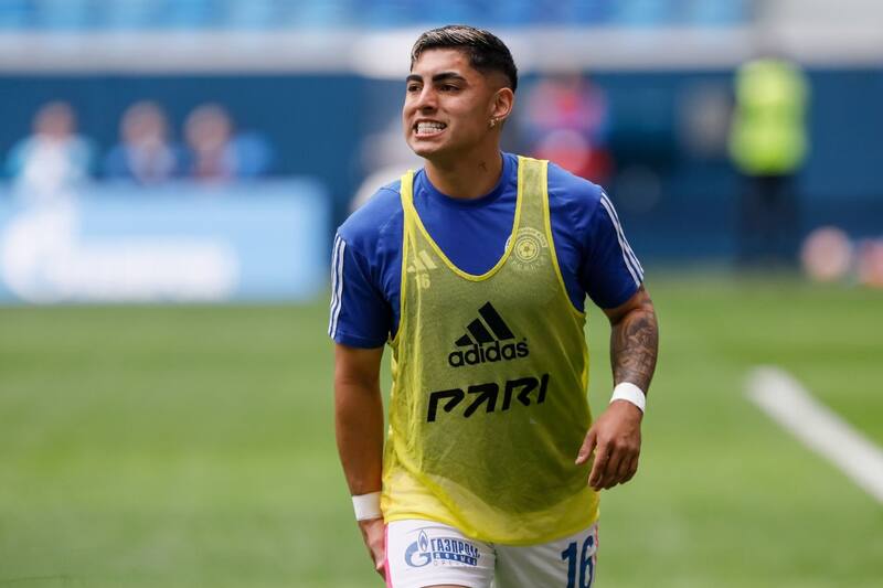 fue marginado del Orenburg para la primera fecha del torneo ruso.