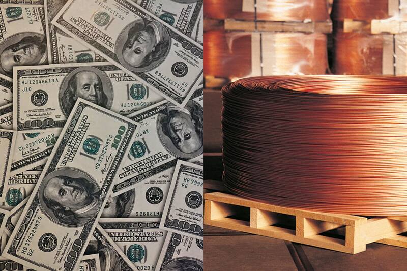 Expectativa por alza en aranceles en Estados Unidos también genera un aumento en el valor del metal rojo.