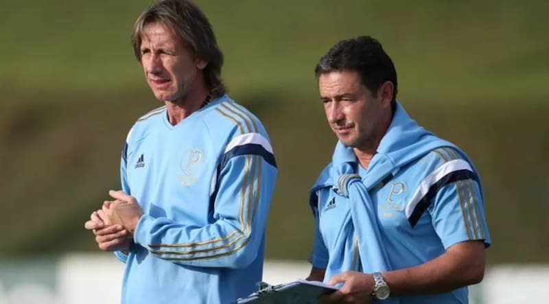 Sergio Santín es la mano derecha de Gareca hace 20 años.