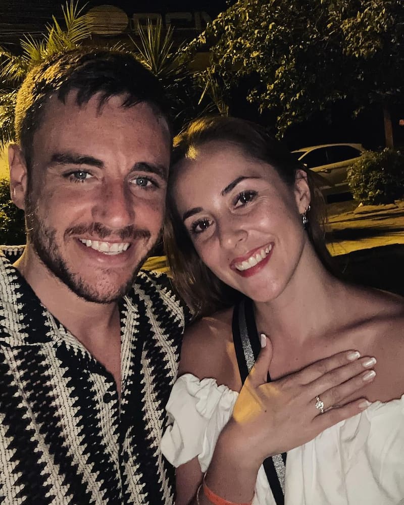 se comprometió con Trinidad Rendic en febrero del 2024.