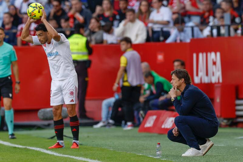 El chileno jugó todo el partido ante Osasuna. Foto: Agencia EFE.