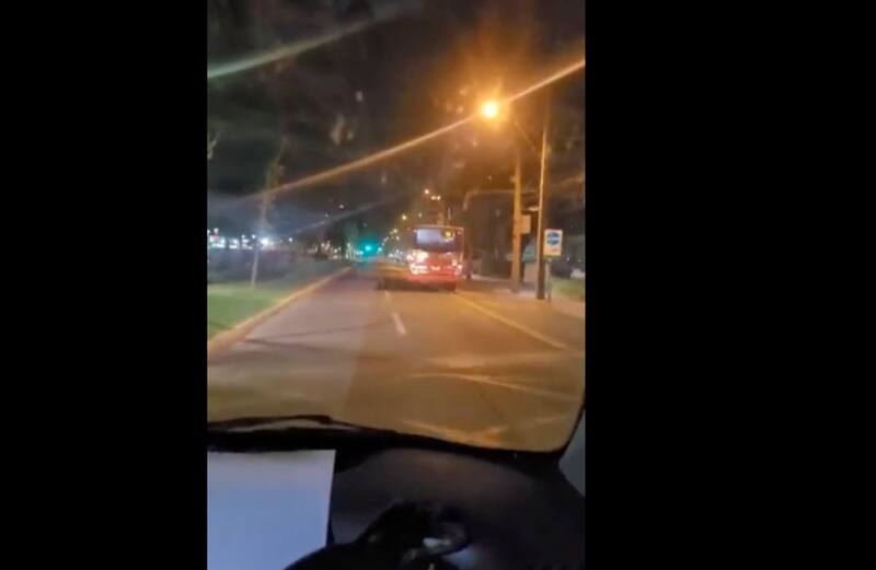 Sujeto fue detenido por carabineros tras conducir 20 kilómetros causando accidentes.