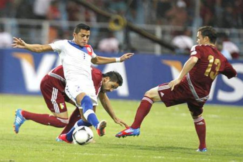 El polémico partido entre La Roja y la Vinotinto en Puerto La Cruz, en 2012.