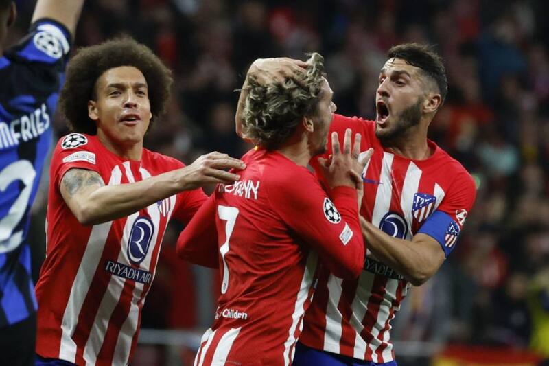 pasaron a los cuartos de final de la Champions League. Foto: EFE.