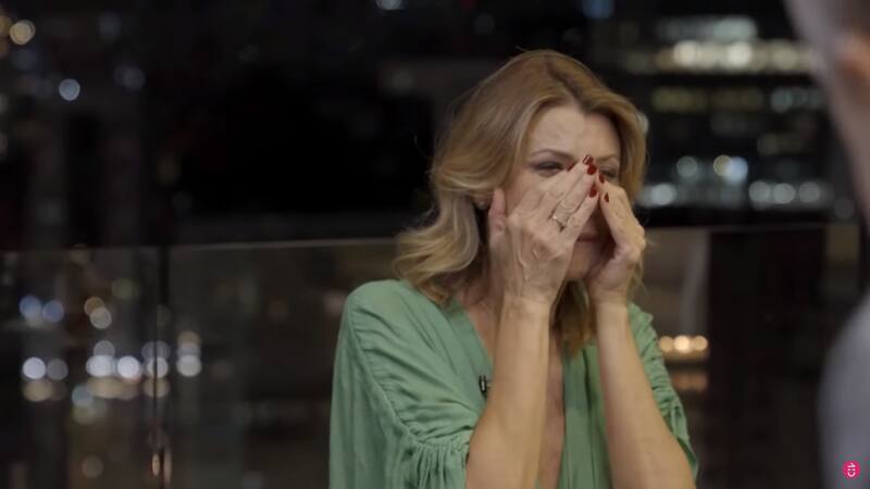 Mariel Aereboe lloró en "La Divina Comida".