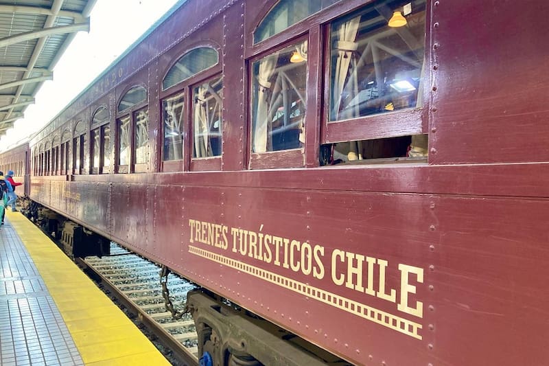 Estas son las rutas que ofrece el viaje Santiago- Llay Llay.
Créditos: Tren del recuerdo.
