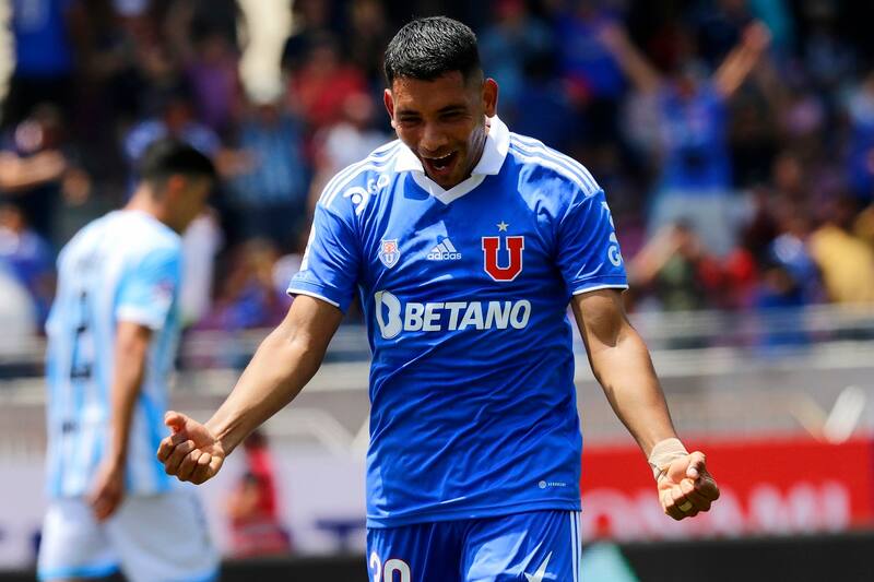 Cristián Palacios, delantero de Universidad de Chile
