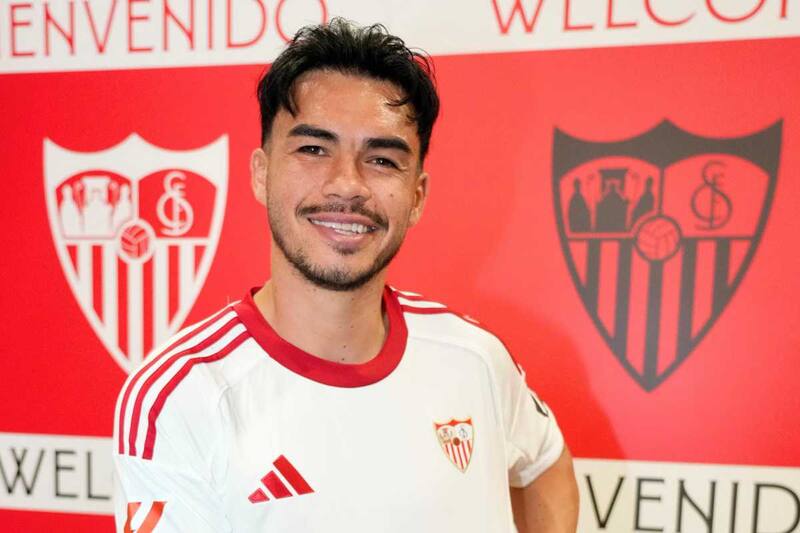 Gabriel Suazo en Sevilla.