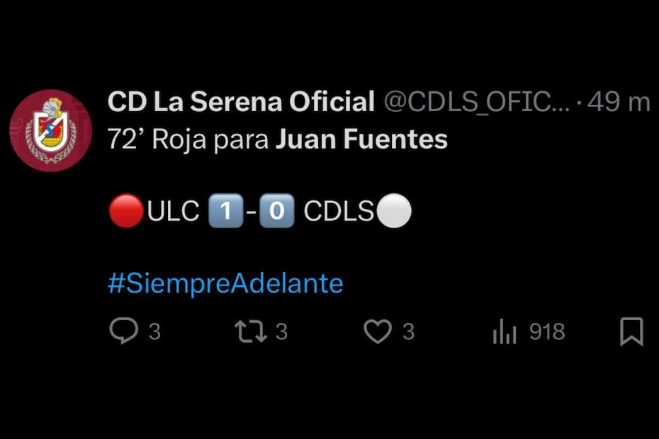 El volante estuvo sólo 48 segundos en cancha.