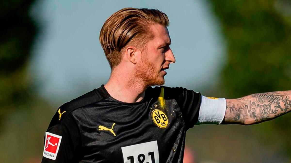 Marco Reus volvió a jugar luego de siete meses y se lució con un golazo