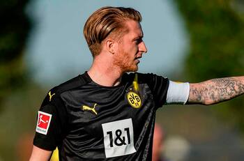 Marco Reus volvió a jugar luego de siete meses y se lució con un golazo