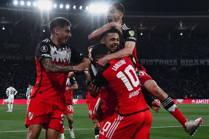 Paulo Díaz fue el héroe de River Plate por Copa Libertadores. Foto: Agencia Aton.