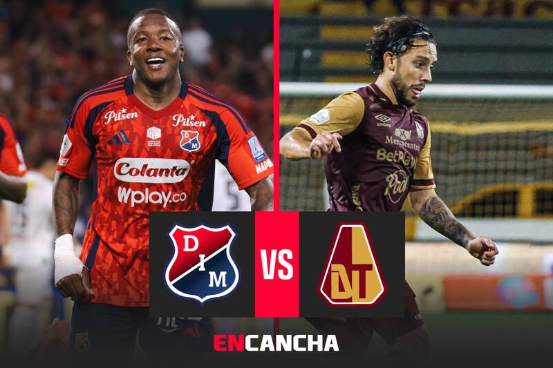 por la Liga Colombiana. Foto: RRSS DIM y Deportes Tolima.