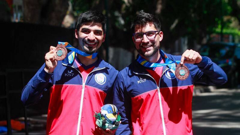 Matías Mansilla logró el bronce junto a su hermano Marcelo como guía