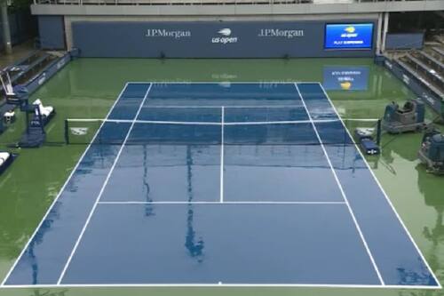 Pasado por agua: Cristian Garin no pudo con la lluvia en el US Open