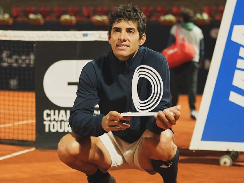 ganó el Challenger de Montevideo y regresó al top 100. Foto: Instagram