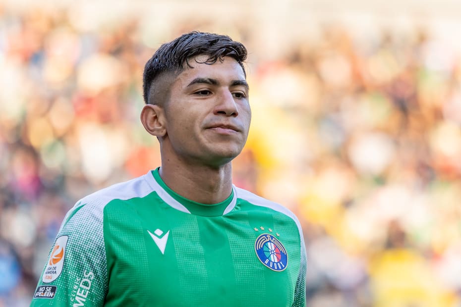 Esteban Matus en el duelo de Audax Italiano vs Colo Colo por la Liga de Primera 2025. Foto: Felipe Escobedo