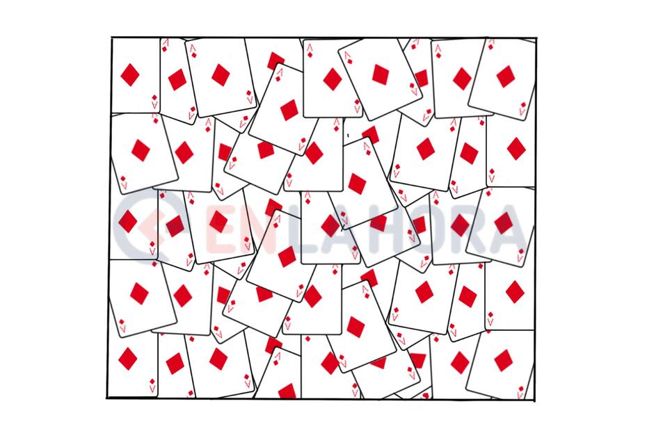 Pon a prueba tu mente, sólo tienes que encontrar la carta diferente en la imagen