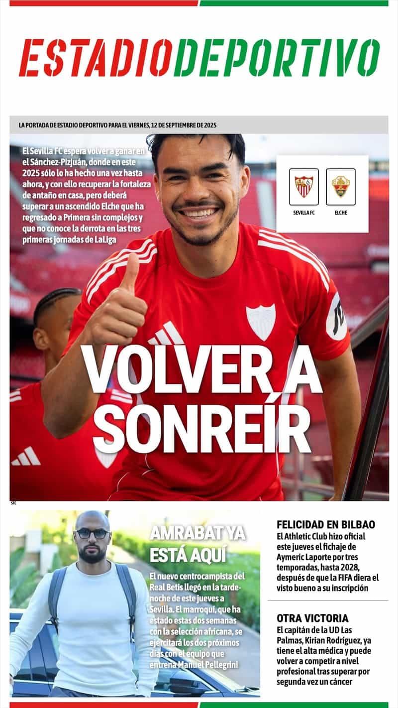 El defensor es portada en España.