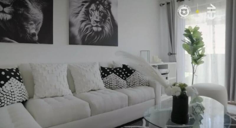 Américo mostró su nueva casa. Créditos: Pantallazo CHV