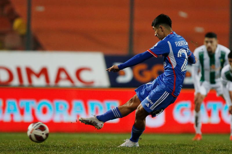 El jugador de Universidad de Chile, Jeison Fuentealba.