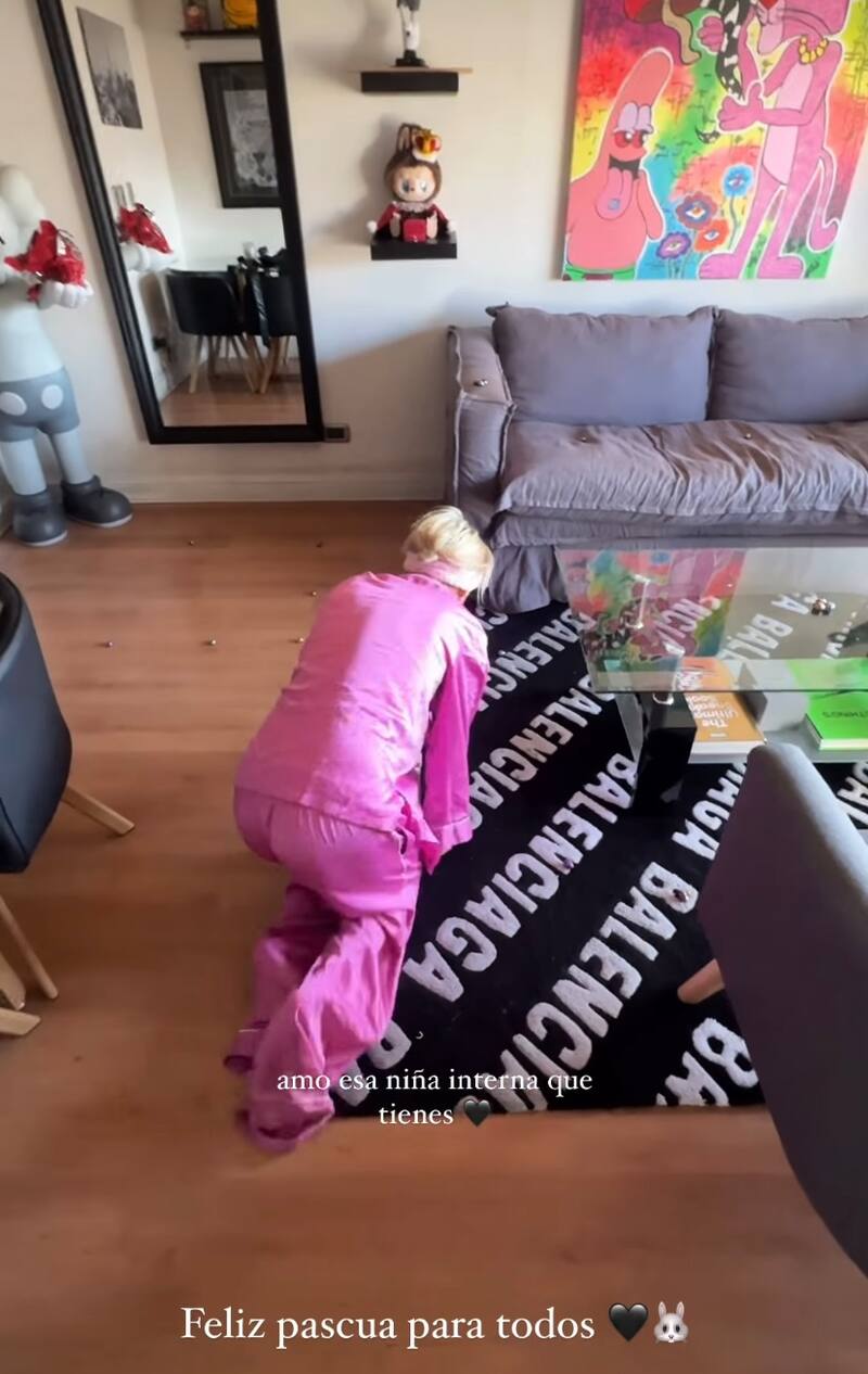 La influencer celebró la Pascua.