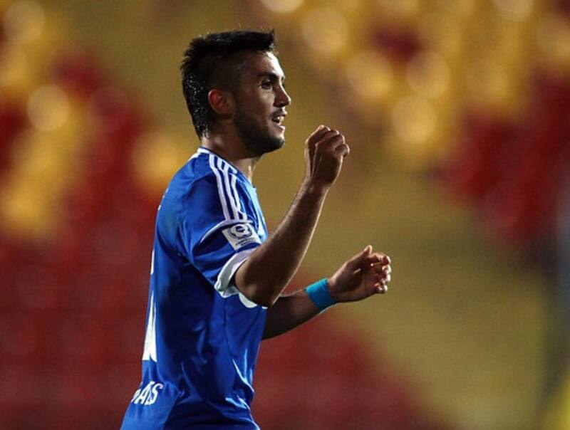 Pedro Morales en su segundo paso por la U en 2012