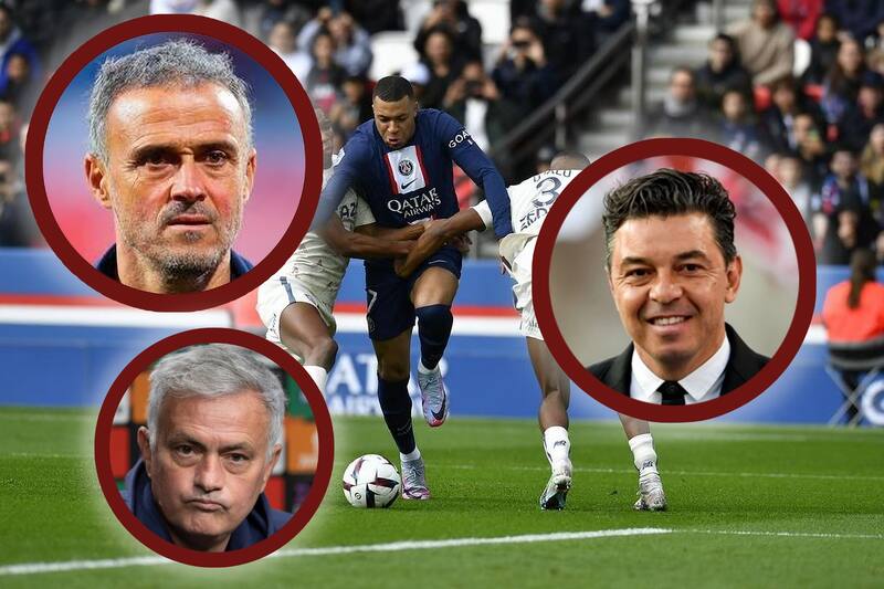 Luis Enrique, Jose Mourinho y Marcelo Gallardo asoman como candidatos para la dirección técnica del PSG