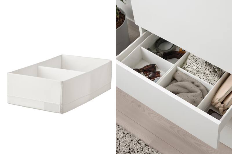 Ideal para mantener tus artículos de uso diario ordenados y a mano en cualquier habitación.