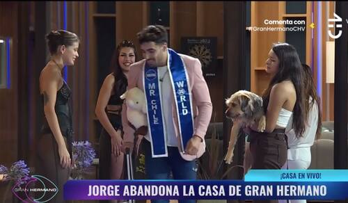 Jorge Aldoney abandona la casa de "Gran Hermano" Chile.