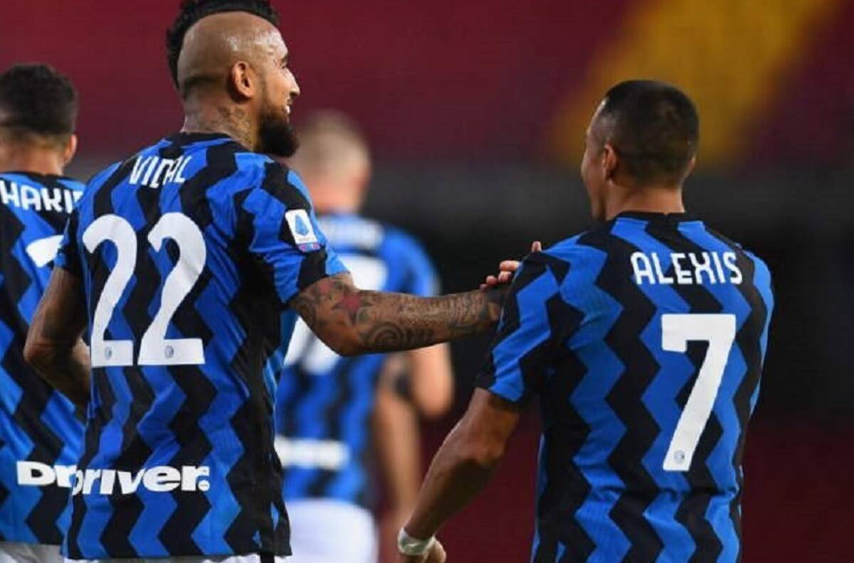 Formación confirmada: Alexis Sánchez y Arturo Vidal serán titulares con el Inter en Champions League