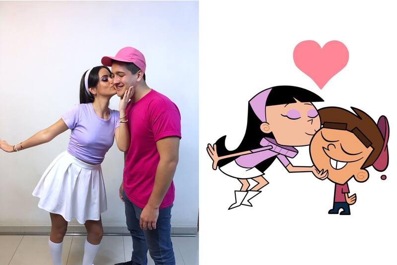 Este disfraz es perfecto para parejas.