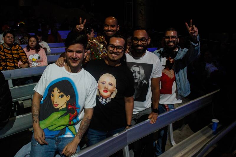 Las y los fans ya esperan a Christina Aguilera en Viña 2023. Créditos: ATON