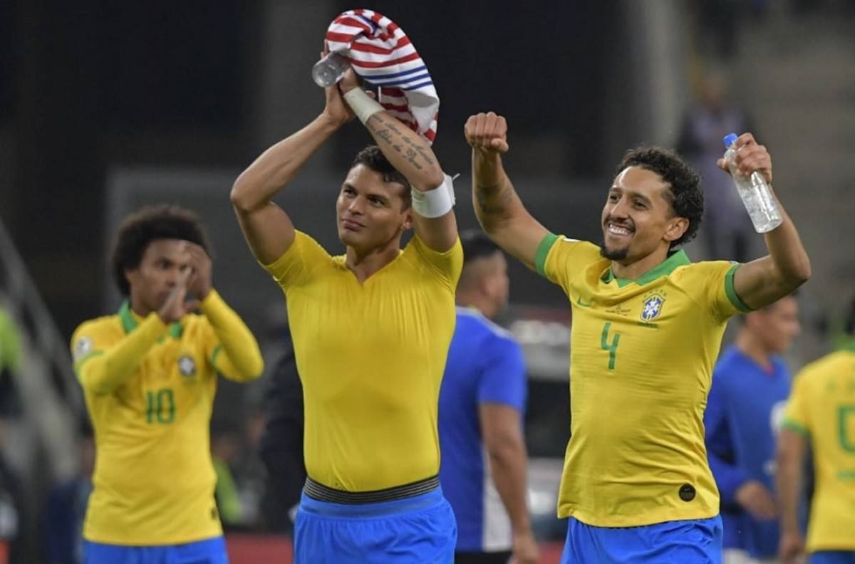 Marquinhos y Thiago Silva en picada contra Messi por sus criticas a la organización de la Copa América