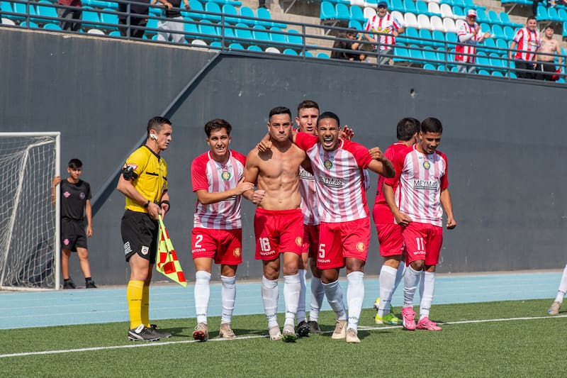 finalizó segundo en la Segunda División 2025. Estadio Municipal Lo Barnechea.