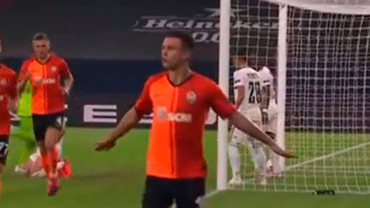 Gol de Shakhtar: Junior Moraes abrió la cuenta ante Basilea
