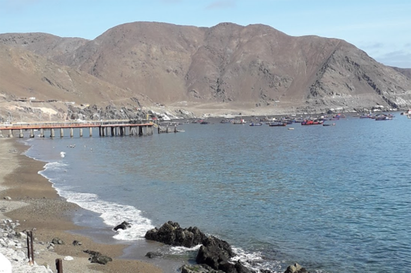 será emplazado en Taltal. Créditos: Google Maps.